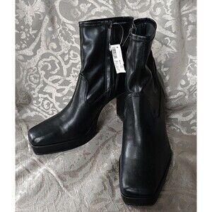 Della Terra Jess Vegan Ankle Boots Sz 9.5